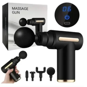 Full Body Electric Massage Gun — Portable Deep-Tissue Percussion Massager for Comprehensive Muscle Relief