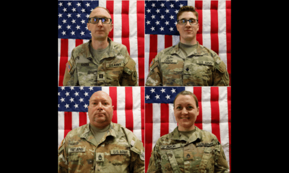 Pentagon Identifies Four Army Reserve Soldiers Killed during Operation Epic Fury in Kuwait cody-khork-noah-tietjens-nicole-amor-and-declan-coady